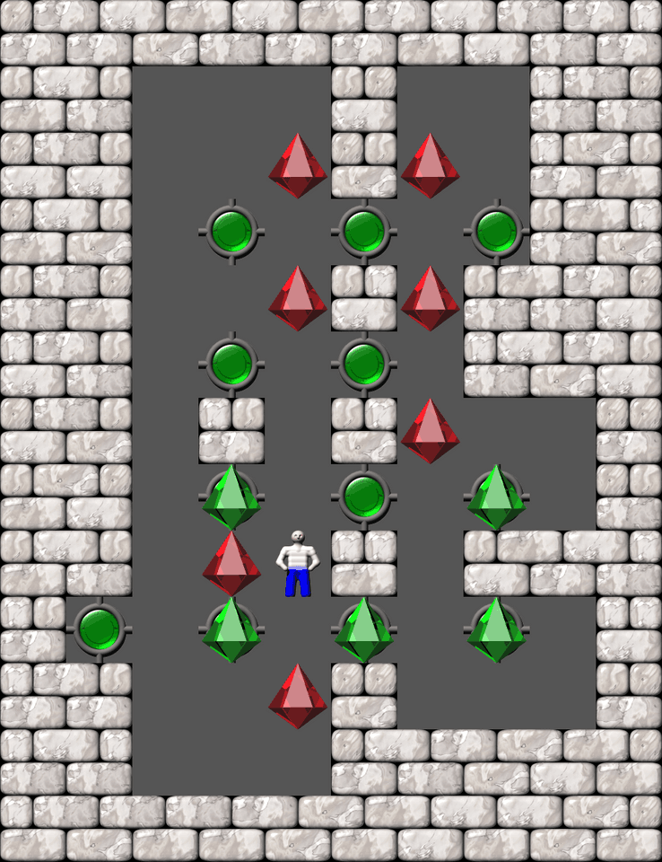 Сокобан Bugs509 collection уровень 236